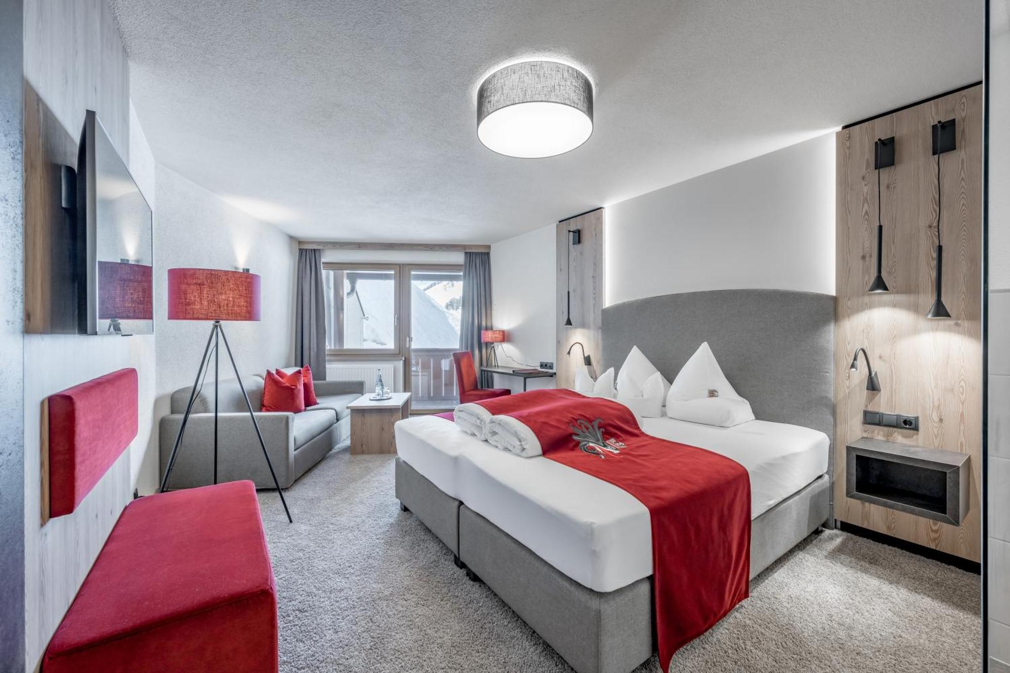 Burghotel Alpengluehn Obergurgl Oda fotoğraf