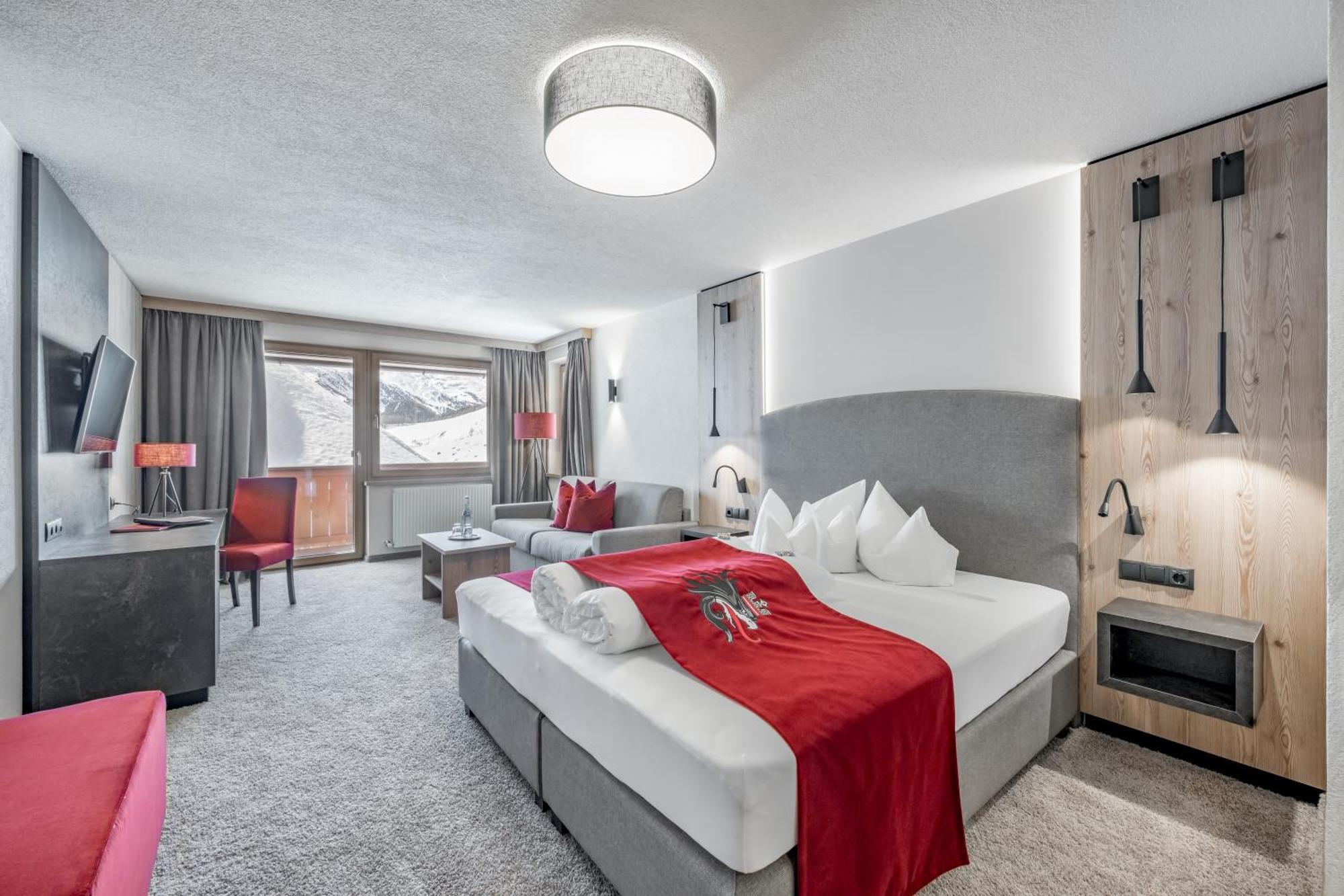 Burghotel Alpengluehn Obergurgl Oda fotoğraf