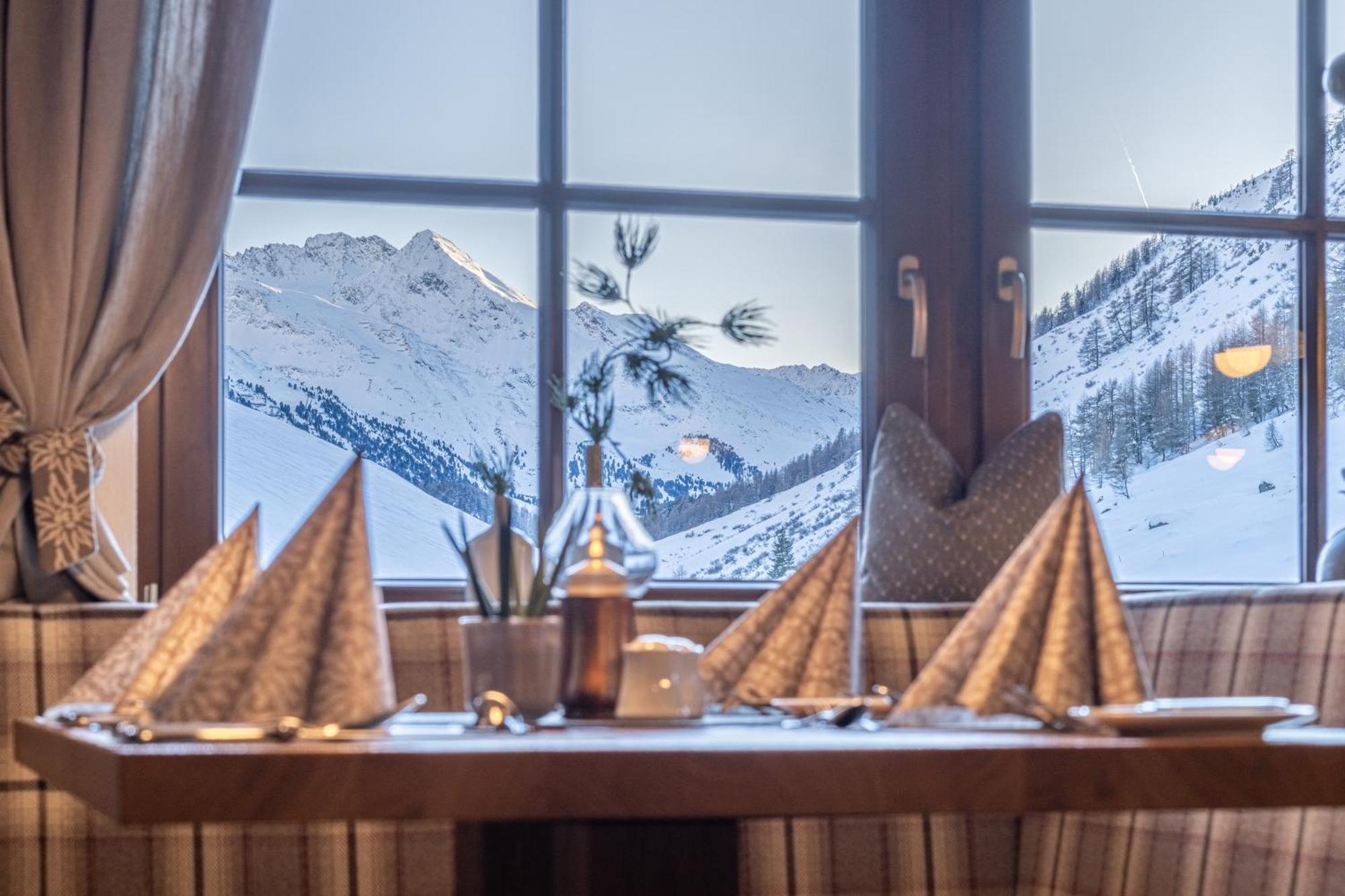 Burghotel Alpengluehn Obergurgl Dış mekan fotoğraf